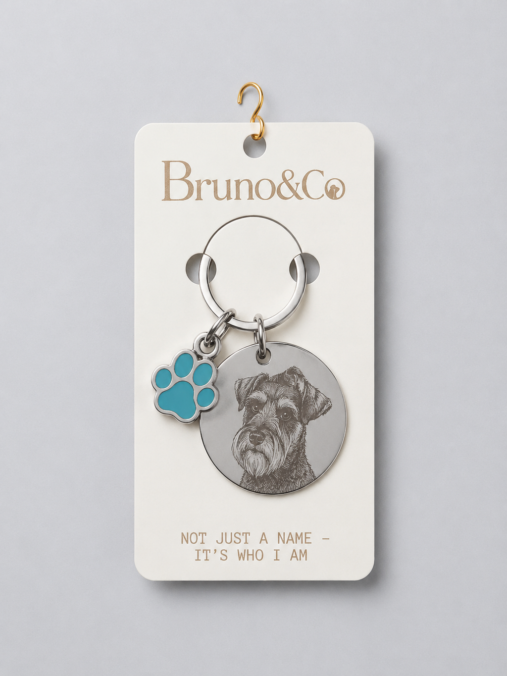 Placa Dog Face