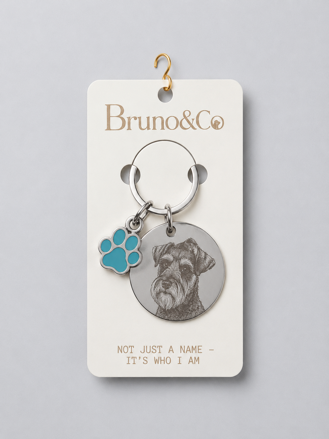 Placa Dog Face