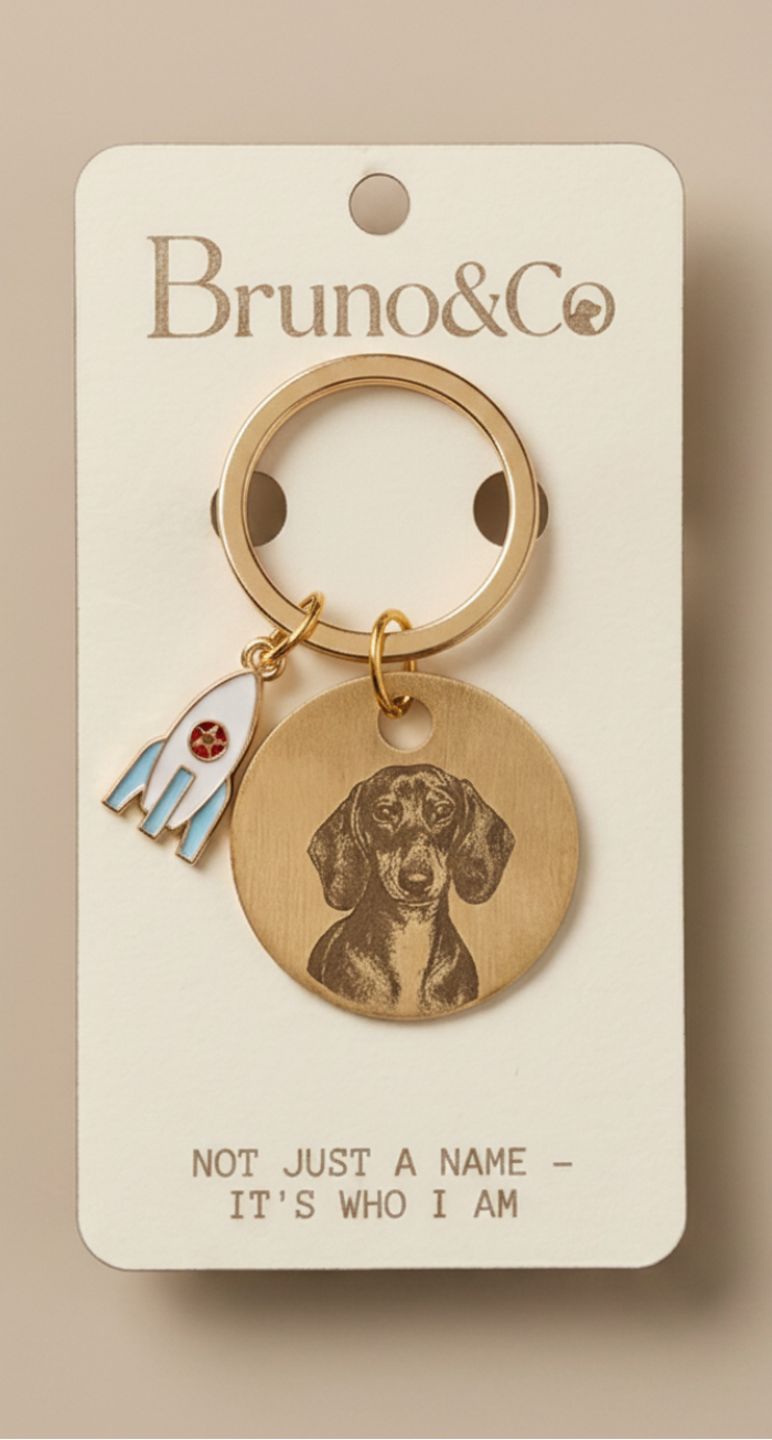 Placa Dog Face