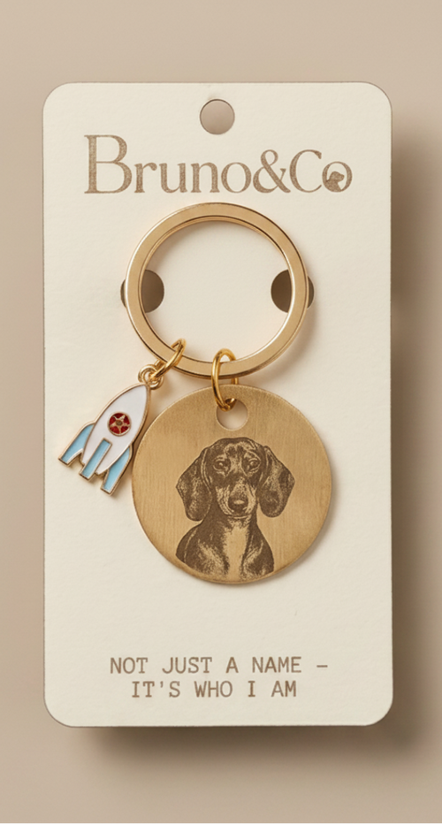 Placa Dog Face